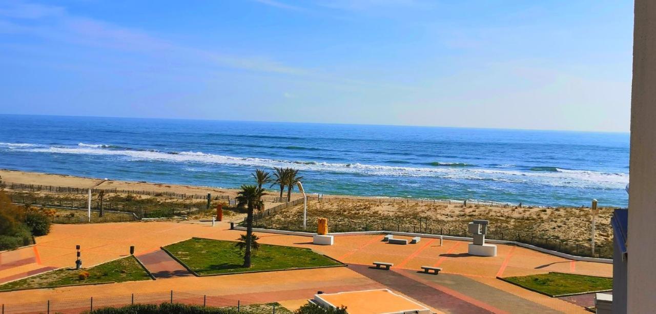 Soleil Levant 2 - En Bord De Mer - Superbe Appartement Cosy - Acces Direct Plage - Proche Commerces Et Animations Ле-Баркарес Екстер'єр фото