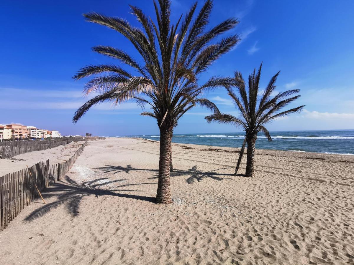 Soleil Levant 2 - En Bord De Mer - Superbe Appartement Cosy - Acces Direct Plage - Proche Commerces Et Animations Ле-Баркарес Екстер'єр фото